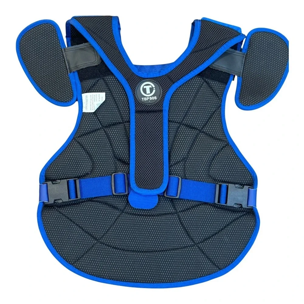 TAG TBP 805 Baseball Catchers Chest Protector Royal Blue Youth Intermediate